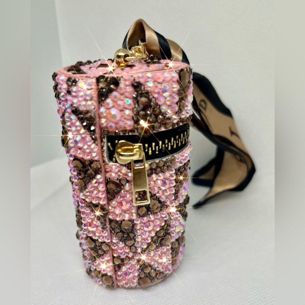 Bedazzled Lipstick Case Keychain - Picture 5 of 7